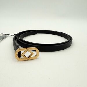 MCM Diamond Buckle Belt In Spanish Calf Leather